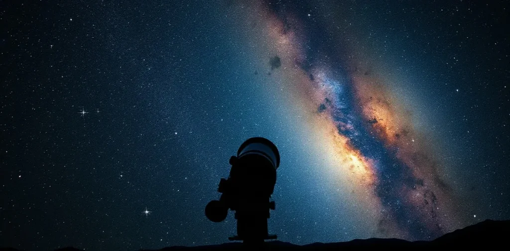 Hero illustration for the article “Latest Space Telescopes: Discoveries and Features”