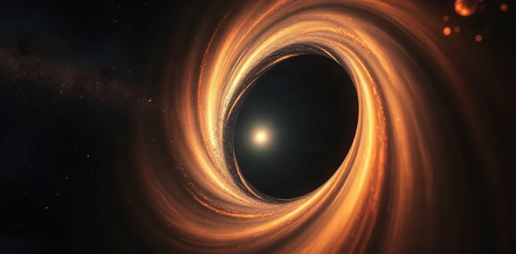 Hero illustration for the article “Myth-Busting: Common Misconceptions About Black Holes”
