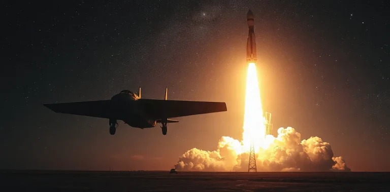 Hero illustration for the article “The Evolution of Space Missions: A Historical Overview”