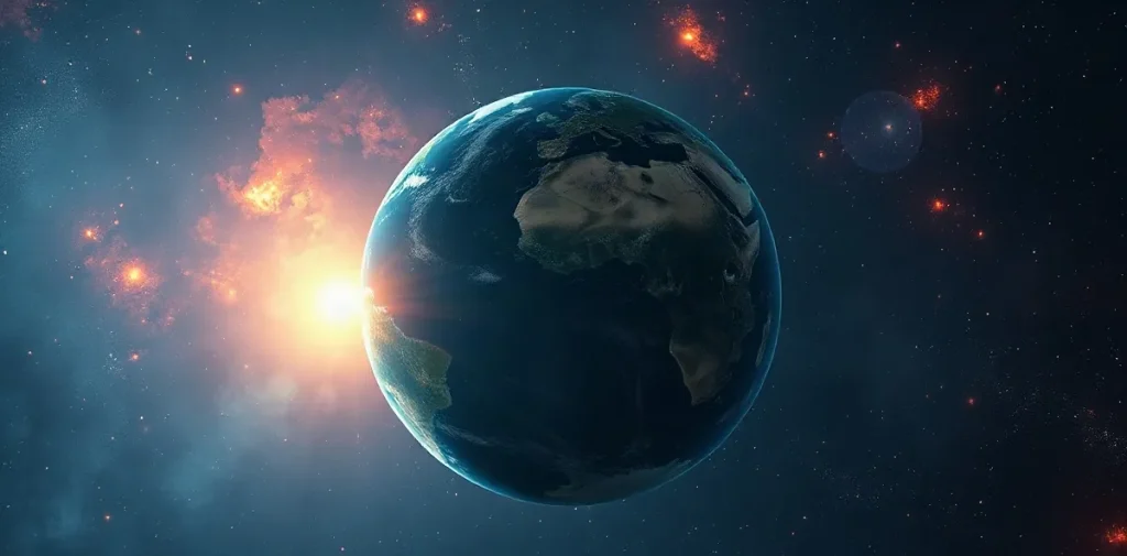 Illustration for the article “Atmospheric Phenomena in the Solar System: Comparison and”
