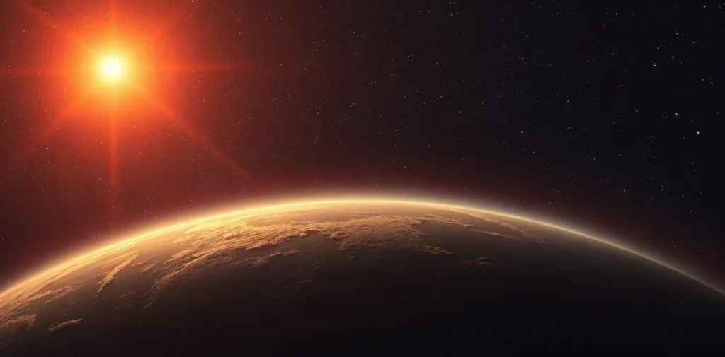 Illustration for the article “Lunar Eclipse: Why the Moon Turns Red”